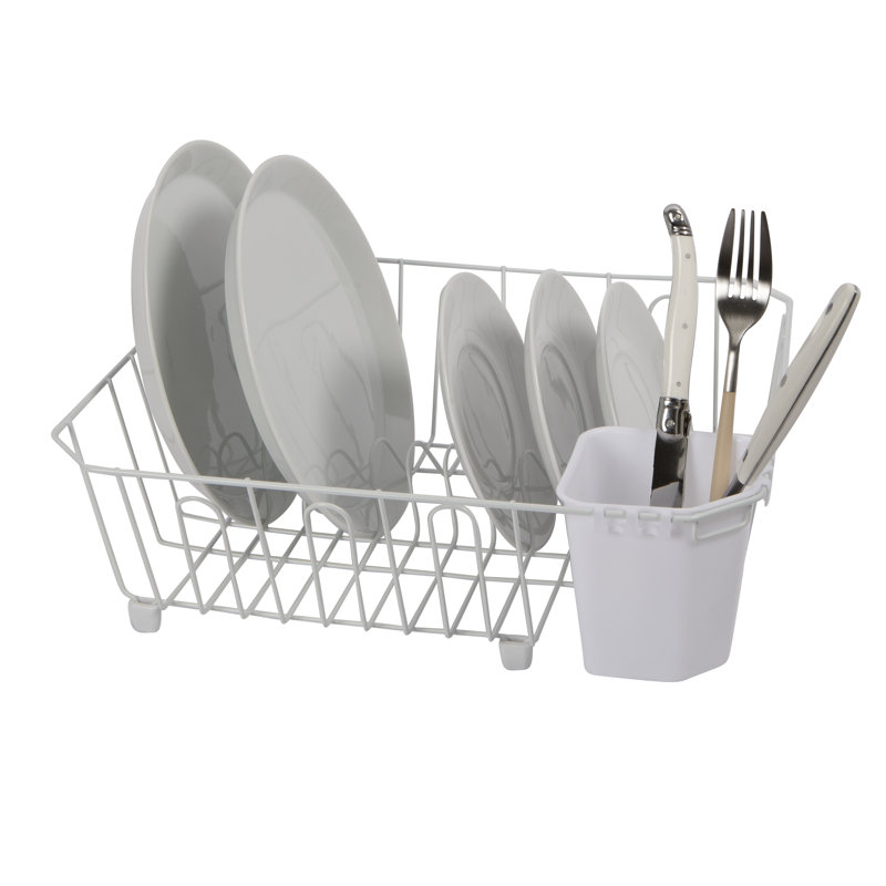 OGGI Dish Drain w Utensil Caddy Wayfair